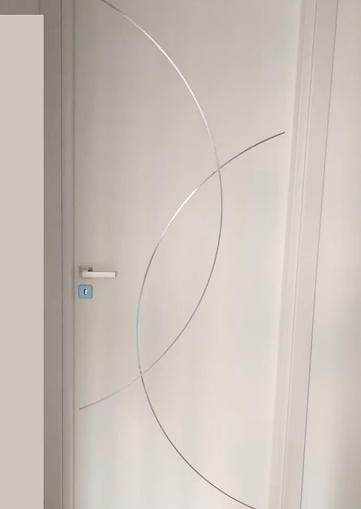 PORTA INTERNA in LAMINATO con INSERTI
